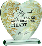 Trofeum szklane 20,5cm z nadrukiem kolorowym LuxorJet i etui GS031