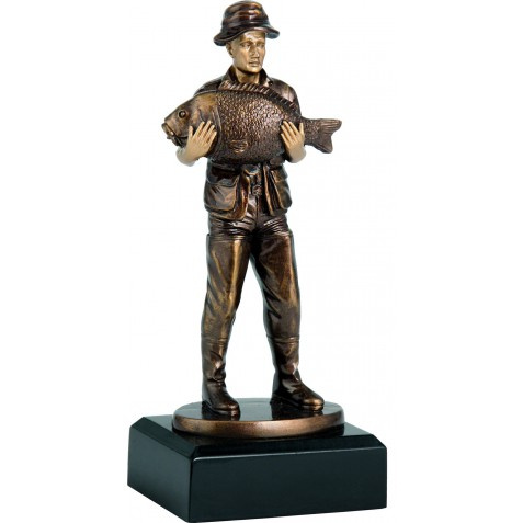 Statuetka odlewana brązowa WĘDKARSTWO RFXR17511/BR