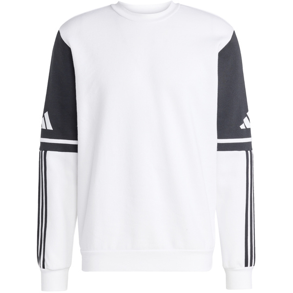 Bluza męska adidas Squadra 25 Sweat Crew biało-czarna JD2959