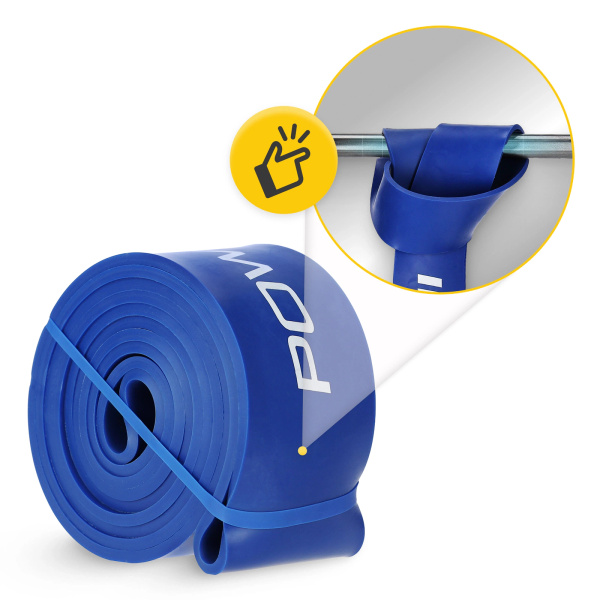 Guma oporowa Power Band 36-45kg niebieska