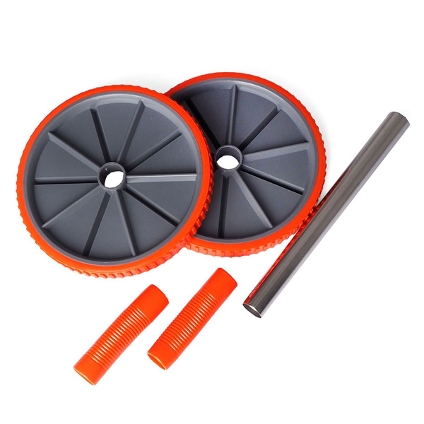 Kółko do ćwiczeń Profit szaro-pomarańczowe DK 3216  