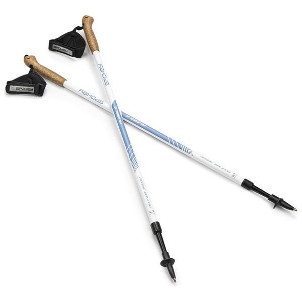 Kije nordic walking 105-135 cm z korkowymi rączkami Spokey