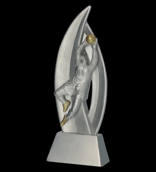 Statuetka odlewana 18cm - BRAMKARZ - RP6003/S/G