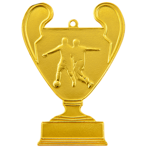Medal metalowy złoty PIŁKA NOŻNA CUP5