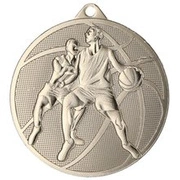 Medal brązowy, stalowy Biegi średnica 45 mm