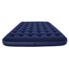 Materac welurowy dwuosobowy 203x152x22cm BESTWAY granatowy