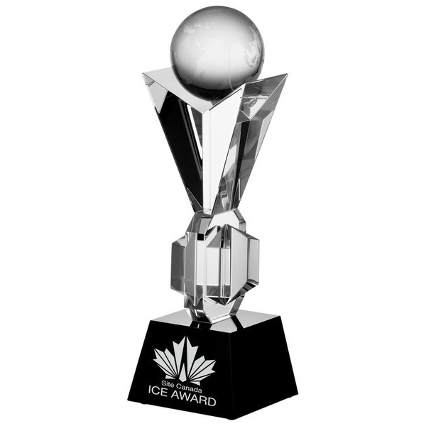 Trofeum szklane C027
