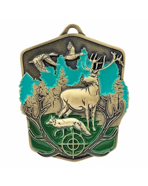 Medal metalowy złoty MYŚLISTWO M104/Z