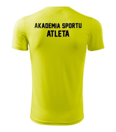 Koszulka dziecięca Akademii Sportu Atleta.