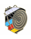 Medal metalowy złoty ŁUCZNICTWO M106/Z