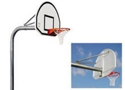 ZESTAW DO KOSZYKÓWKI GĘSIA SZYJA WYSIĘGNIK Z STUDZIENKĄ 160CM SPORTGRUPA 648/160
