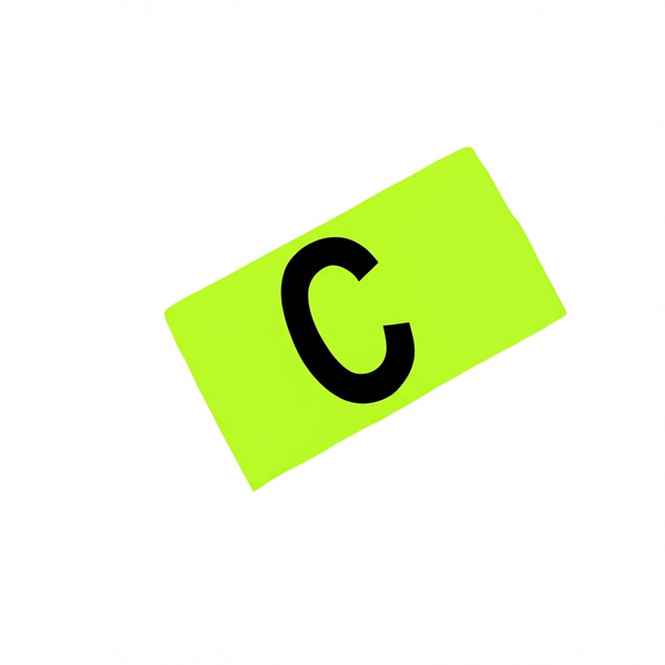 Opaska kapitańska Żółty