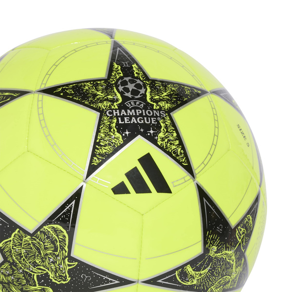 Piłka nożna adidas UCL Club 25/26 League Stage żółta