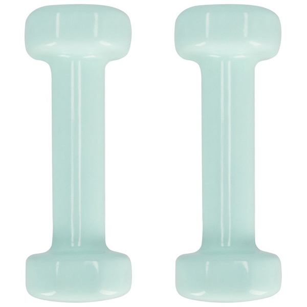 Zestaw hantli winylowych 2x0,5 kg SHAPE  błękitne