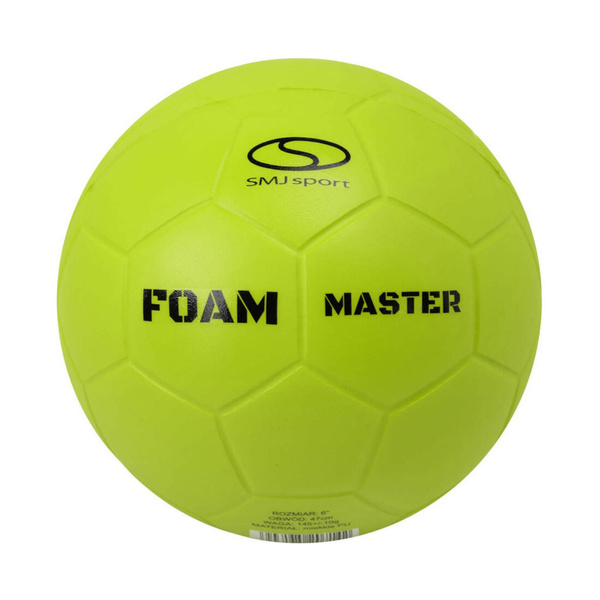 Piłka piankowa Smj Foam Master zielona UM126-G2