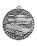 Medal metalowy srebrny WOJSKO M128/S