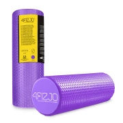 Wałek do masażu z wypustkami CARE+ 45 cm fioletowy