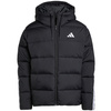 Kurtka męska adidas Essentials Climawarm 3 Stripes Puffer Down Hooded czarna JM4165