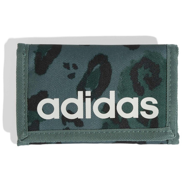 Portfel adidas Linear Wallet zielony moro