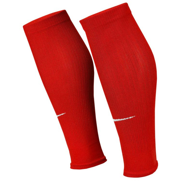Rękawy na nogi Nike Strike SLV WC22 czerwone DH6621 657