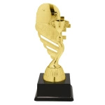Statuetka plastikowa złota, sportowy  SS1715-03