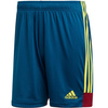 Spodenki męskie adidas Tastigo 19 Shorts niebiesko-bordowo-żółte DU4411