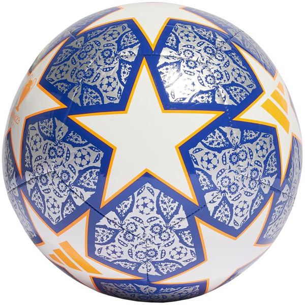 Piłka nożna adidas UCL Club Istanbul niebiesko-srebrna HZ6928