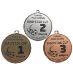 Nadruk Laminat na medal dedykacja 25mm