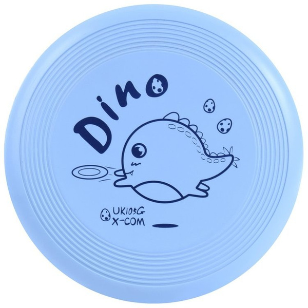 Piankowe Frisbee X-COM UK105 GRAFF Dino SKY BLUE KIDS niebieskie