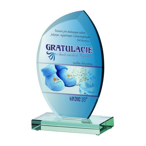 Trofeum szklane T G010