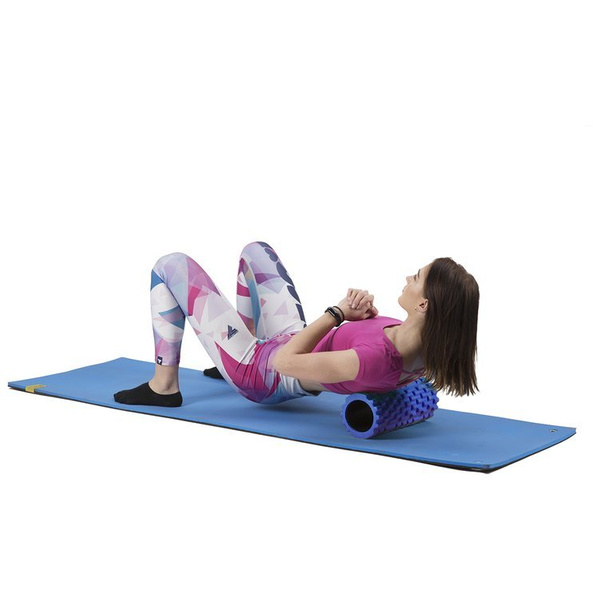 Wałek Roller HMS Fitness FS103 33cm niebieski
