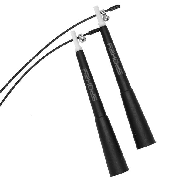 Skakanka szybkościowa Spokey X ROPE czarna