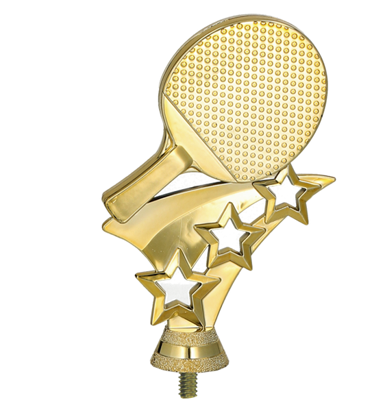 Figurka plastikowa złota TENIS STOŁOWY F277/G