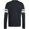 Koszulka dla dzieci adidas Squadra 25 Long Sleeve Jersey czarno-biała JJ0047