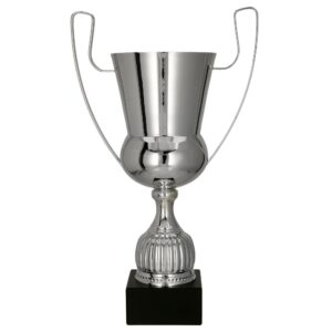 Puchar metalowy srebrny uniwersalny 2092 wys 48cm