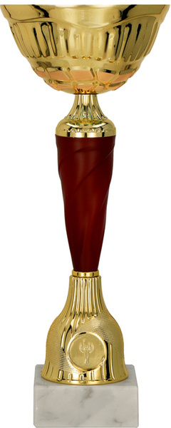 Puchar metalowy z przykrywką H-30cm, R-80mm 9257/HP
