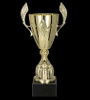 Puchar metalowy złoty z przykrywką - EDO H-44cm, R-140mm 4126D