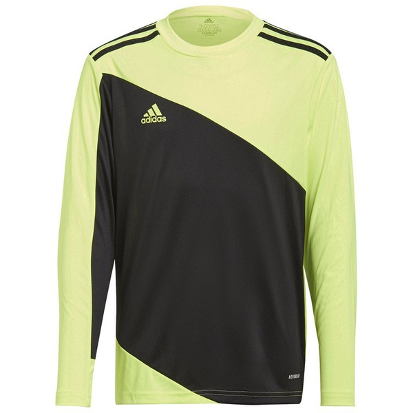 Bluza bramkarska dziecięca adidas Squadra 21 zielono-czarna