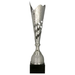 Puchar metalowy srebrny uniwersalny 3161 wys 52,5cm