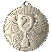 Medal srebrny, stalowy ogólny Pucharek 45mm