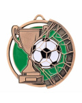 Medal metalowy brązowy PIŁKA NOŻNA M99/B