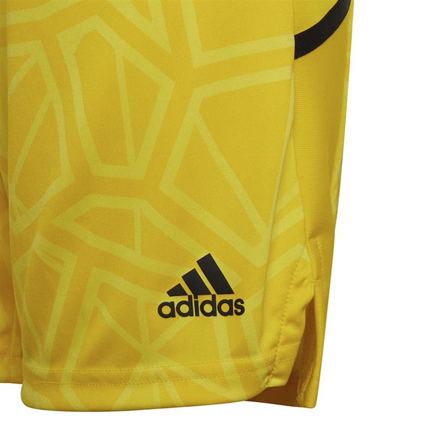 Spodenki bramkarskie dla dzieci adidas Condivo 22 żółte HF0146