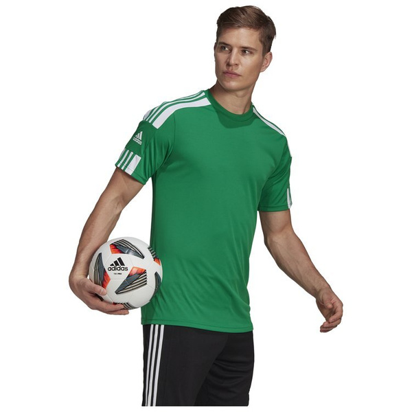 Koszulka męska adidas Squadra 21 Jersey zielona piłkarska, sportowa