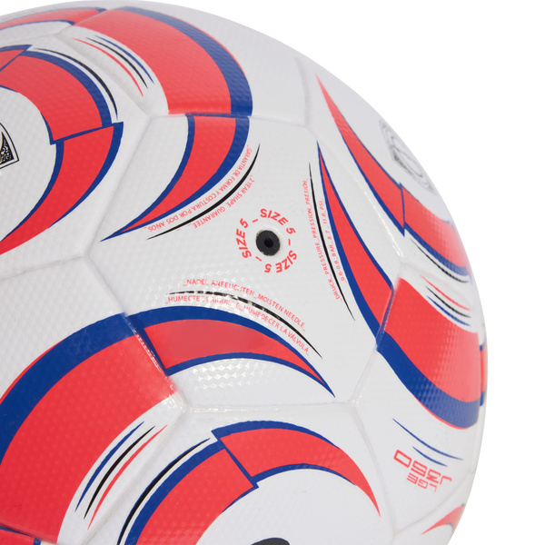 Piłka nożna adidas Tiro League biało-czerwona 350g JW1525