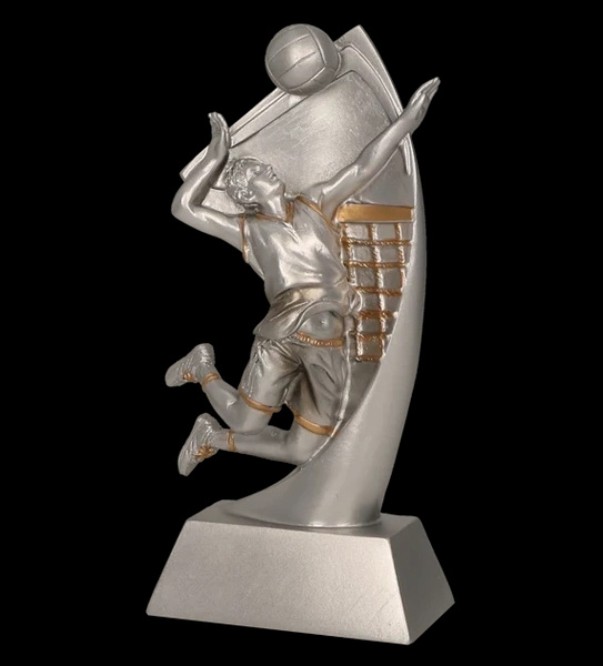 Statuetka odlewana -siatkówka