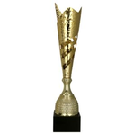 Puchar metalowy złoty uniwersalny 3160 wys 40,5cm