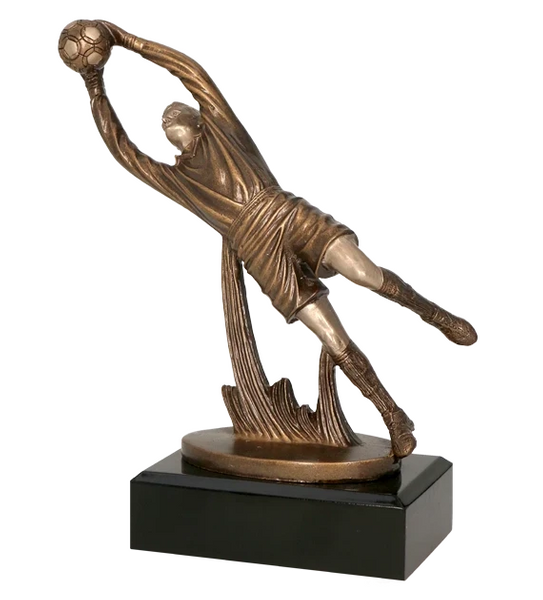 Statuetka odlewana 21cm - BRAMKARZ - RFXR3137/BR