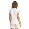 Koszulka damska adidas Essentials Linear Cotton biała JC8239 