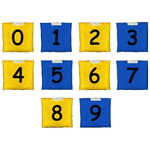 Woreczki gimnastyczne Akson cyfry parzyste i nieparzyste