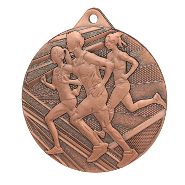 Medal  ME004B brązowy biegi sportowy